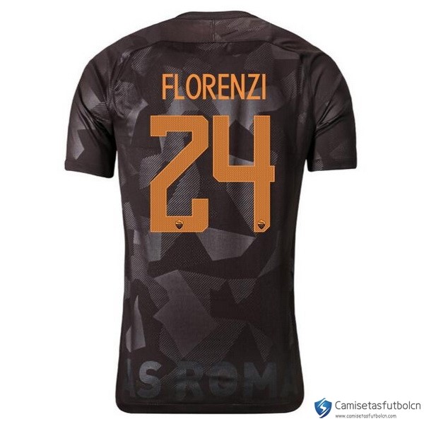 Camiseta AS Roma Tercera equipo Florenzi 2017-18